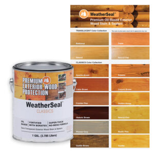 Weatherseal Stain & Sealant - Classic - One Gal