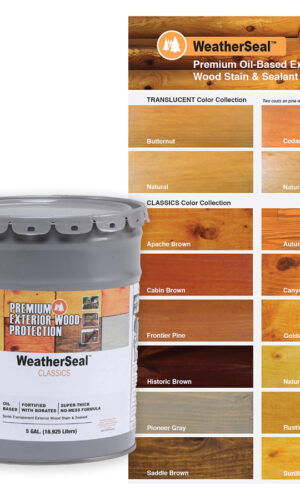 Winter's Coming! Here's What to Do With Wood Stain and Sealants – Weatherall